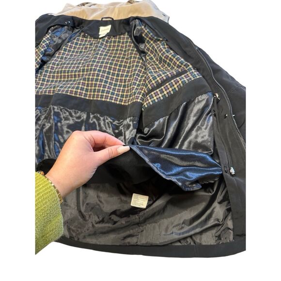 St John's Bay Womens Medium Winter Rain Snow Removable Liner & Hood Jacket - Picture 6 of 9